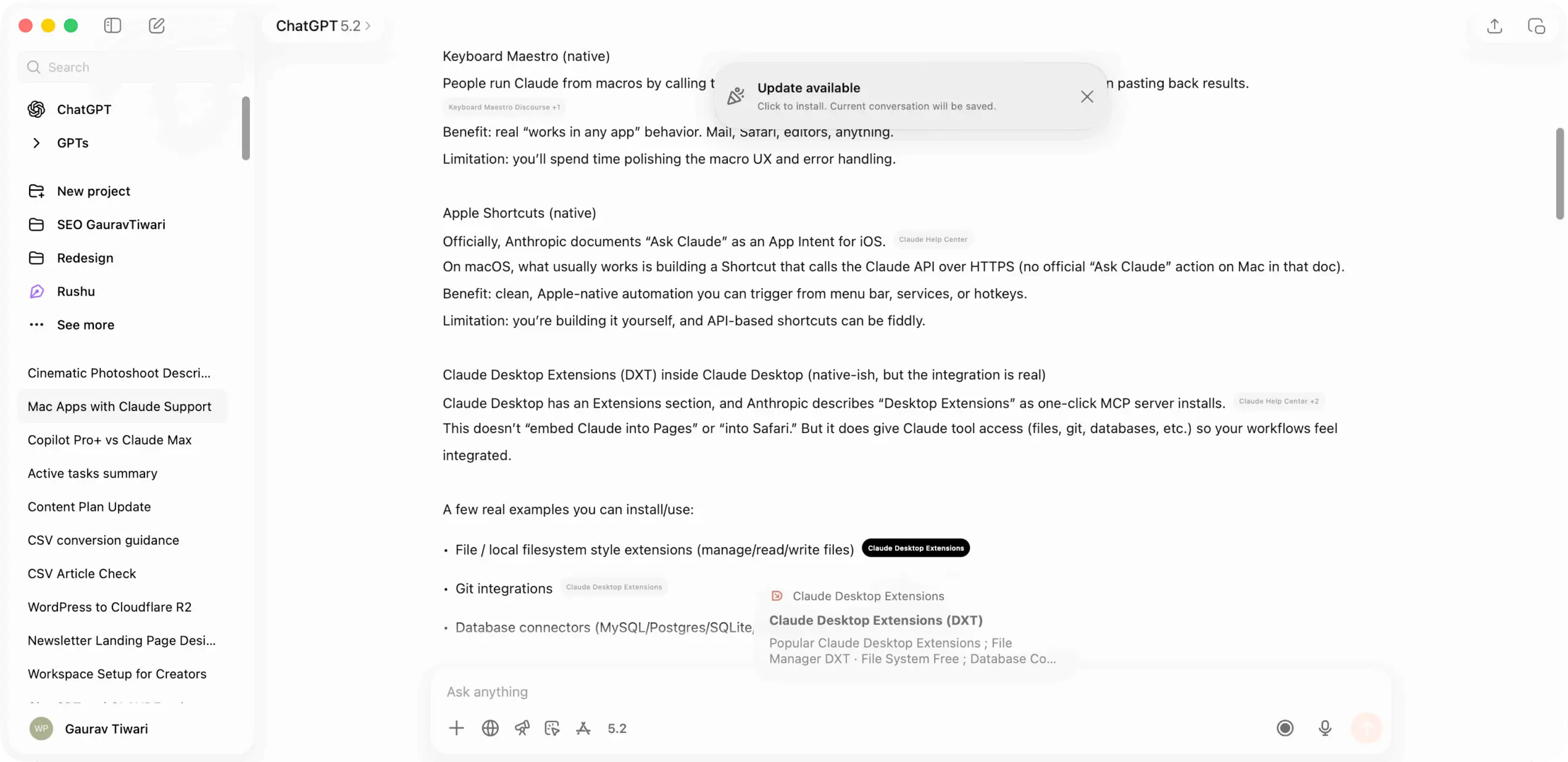 ChatGPT — free AI Chegg alternative for homework Q&A in 2026, the de facto Chegg replacement