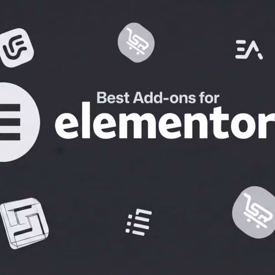 Elementor add-ons logo and icons