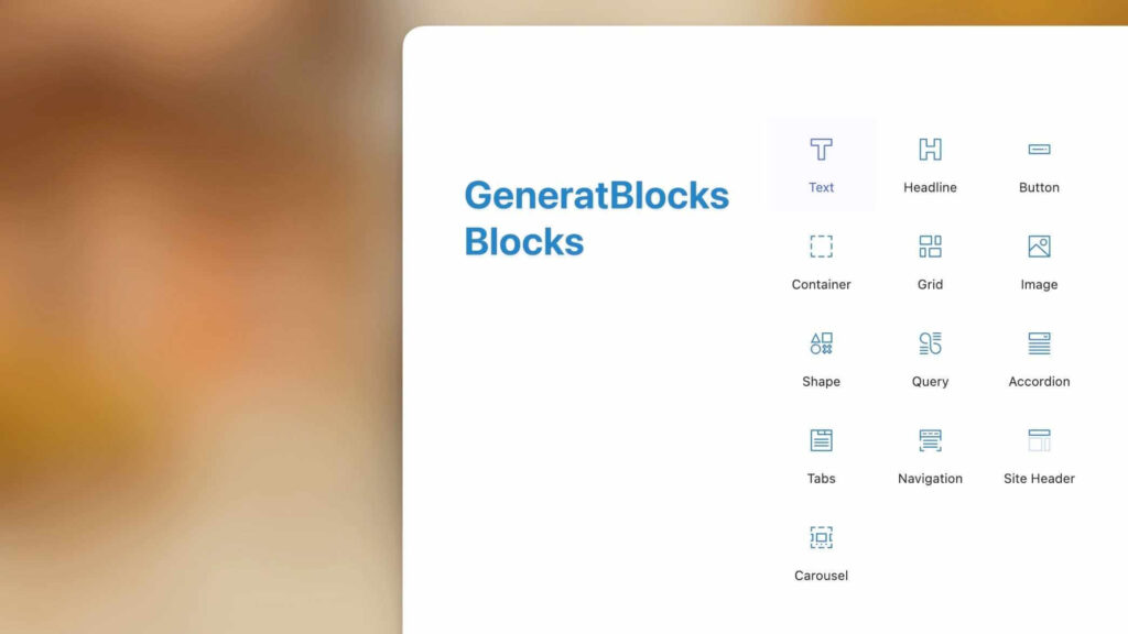 generateblocks blocks