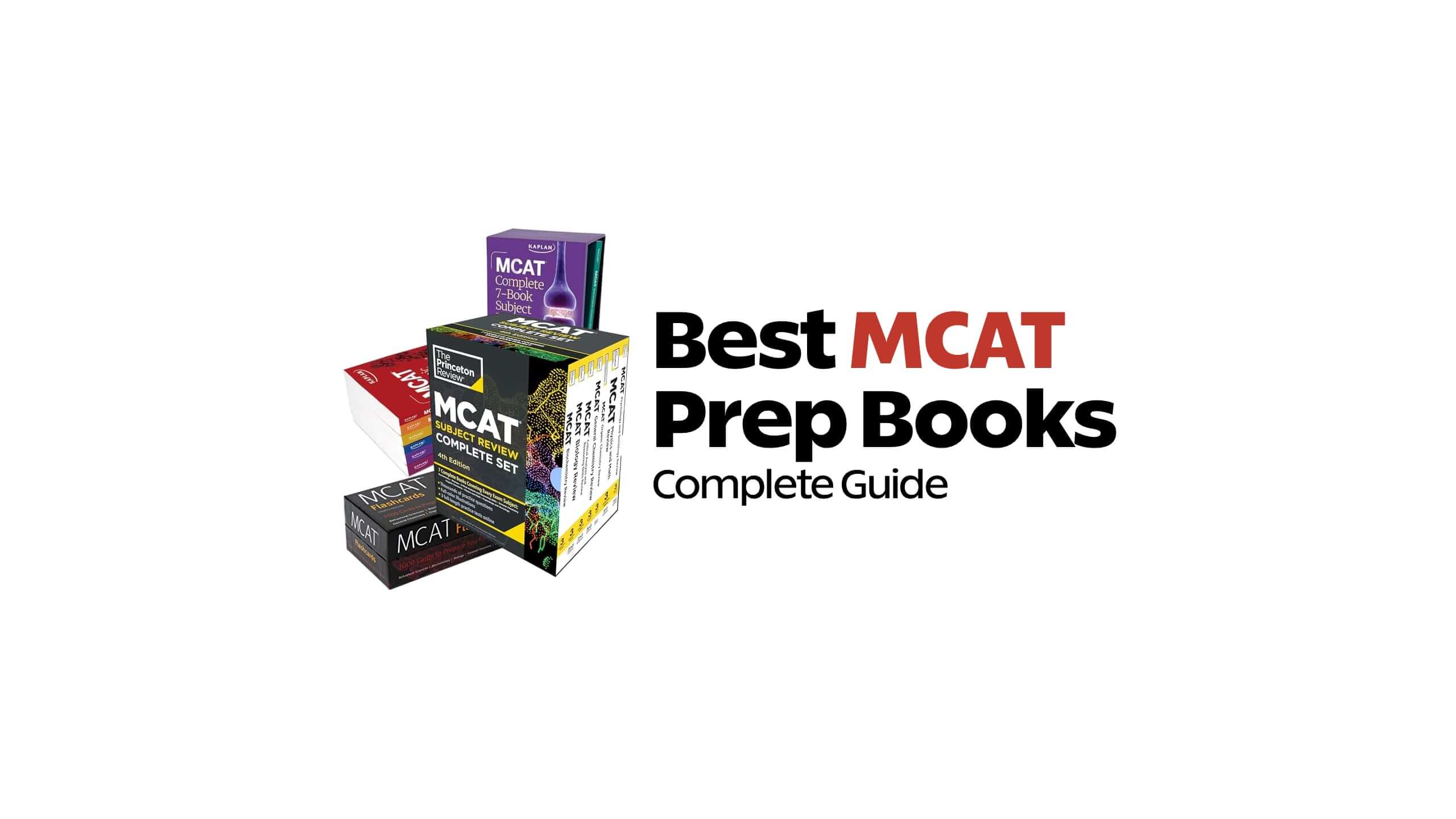 Best MCAT Prep Books Banner