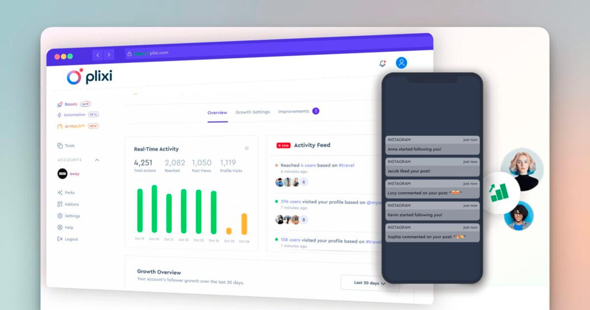 Plixi Gain Real Instagram Followers with AI Growth2026