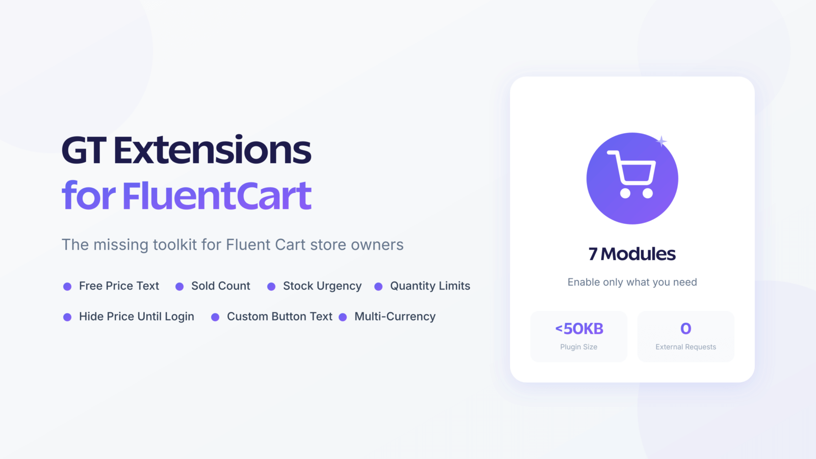 GT Extensions for FluentCart