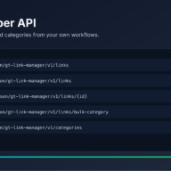 GT Link Manager API