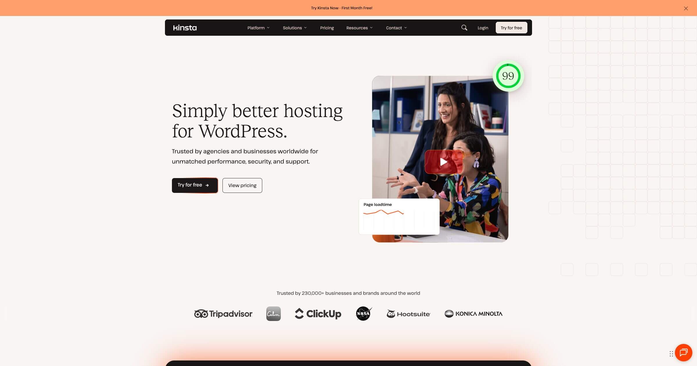 Kinsta - Web Hosting