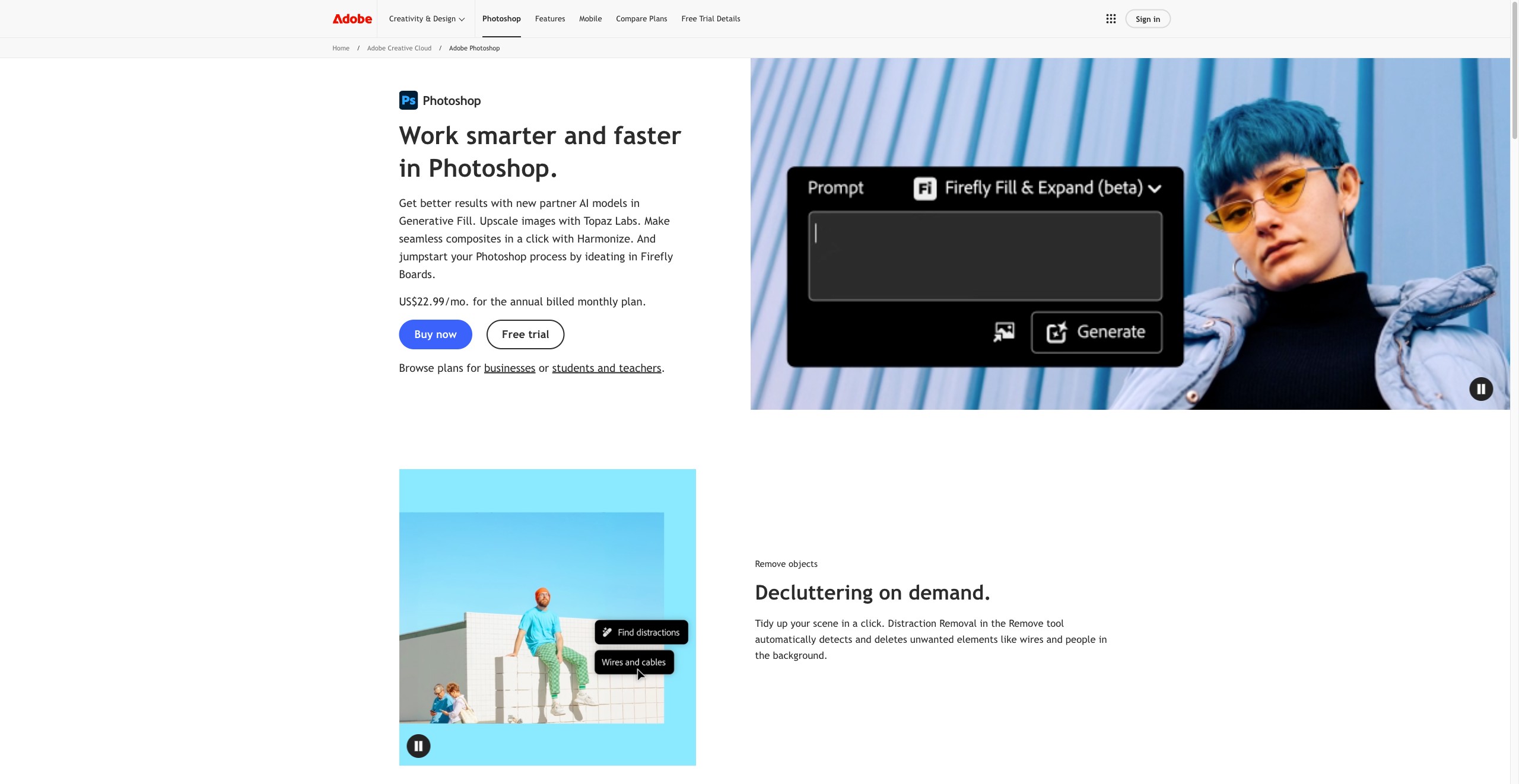 Adobe Photoshop professional photo editor for Mac