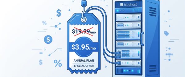 bluehost coupon code illustration