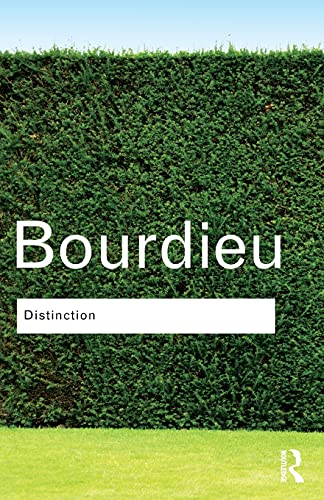 Distinction  Routledge Classics