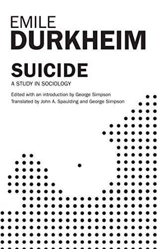 Suicide  A Study In Sociology
