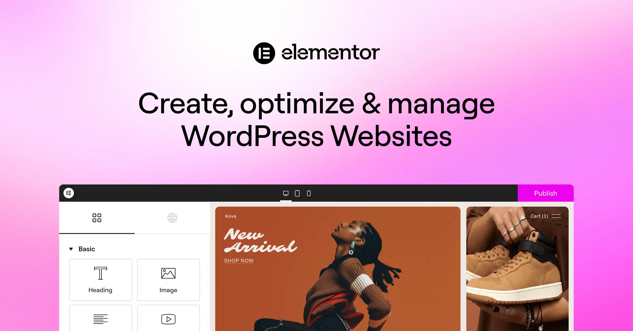 Elementor WordPress page builder