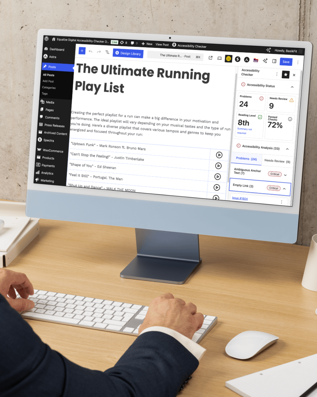 Equalize Digital Accessibility Checker plugin for WordPress