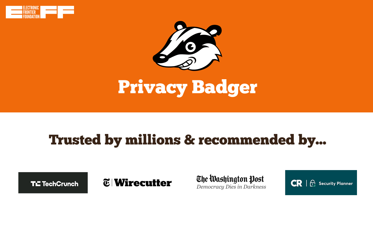 Privacy Badger - Firefox Extension