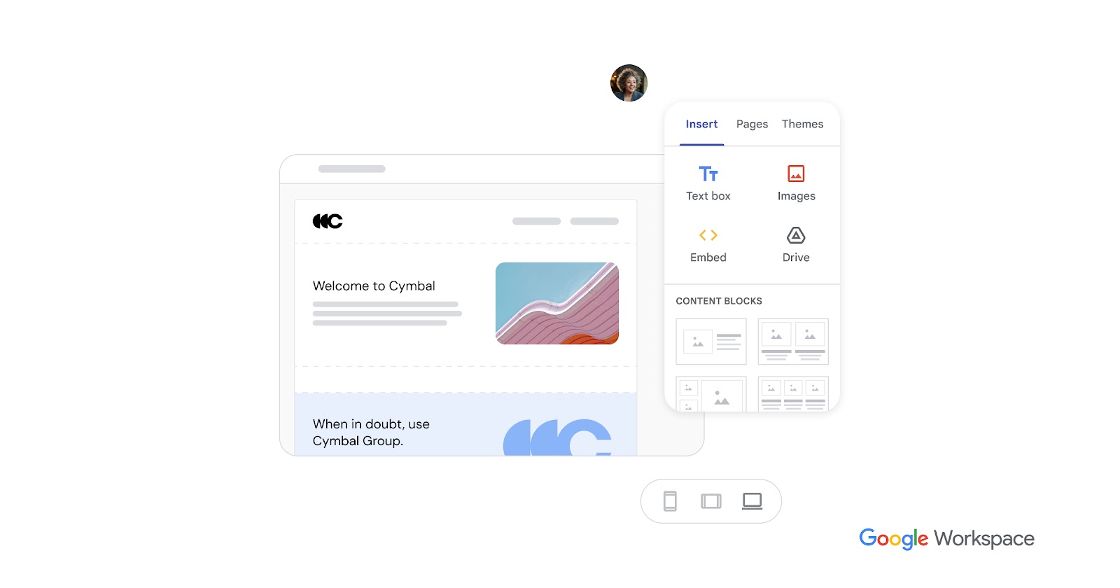 Google Sites free website builder