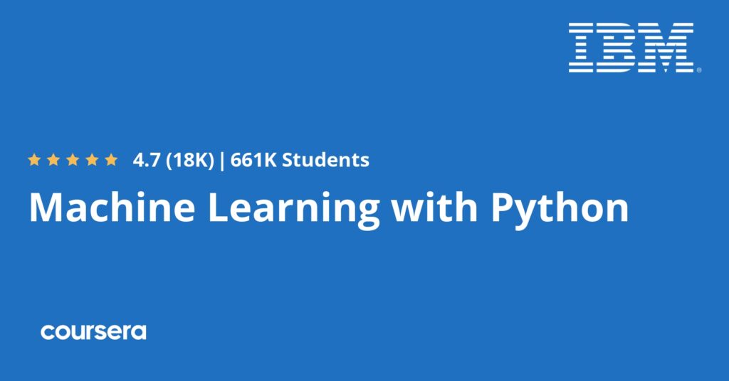 Machine Learning with Python by Coursera