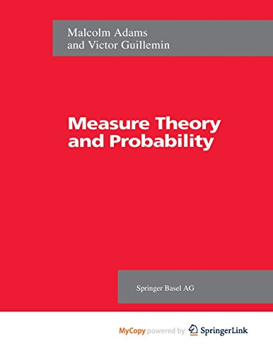 Measure Theory and Probability