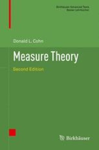 Measure Theory by Cohn