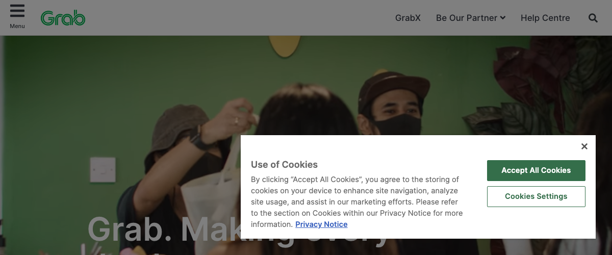 Grab super app Southeast Asia ride-hailing and delivery