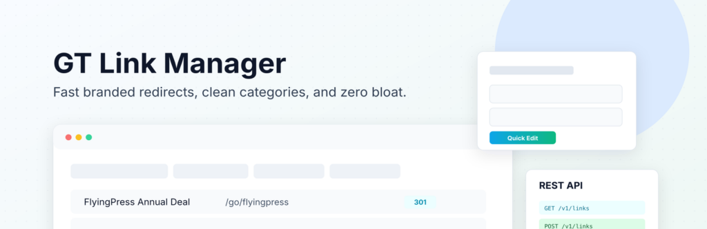 GT Link Manager
