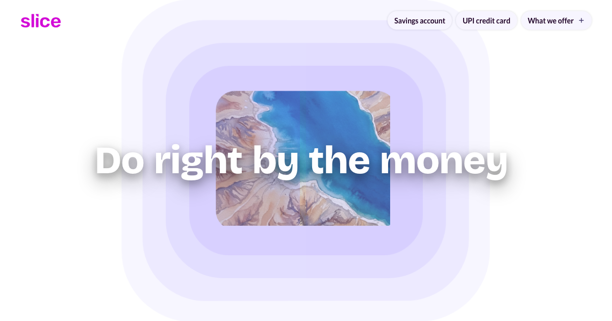 Slice app screenshot