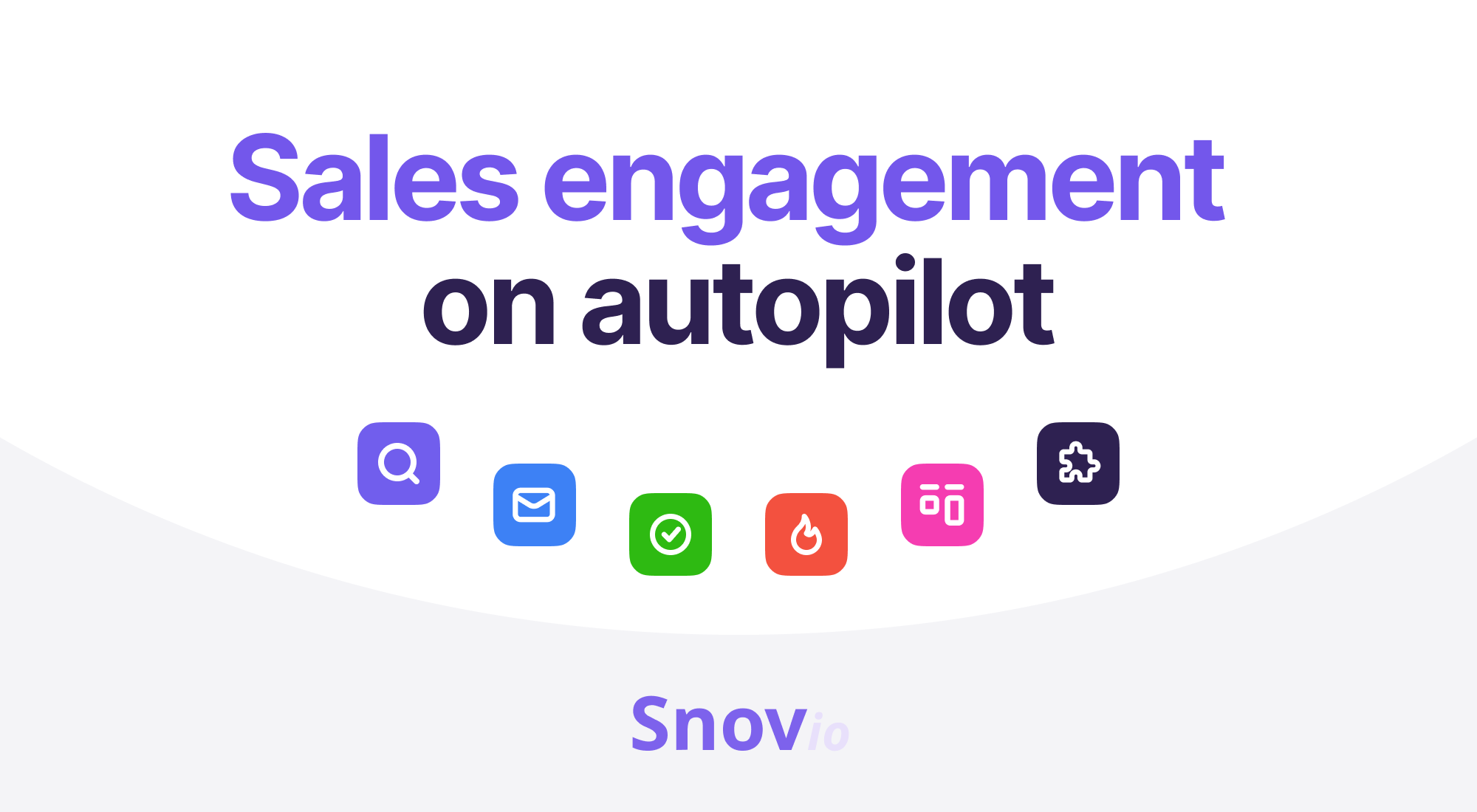 Snov.io cold email platform dashboard with email finder and drip campaigns