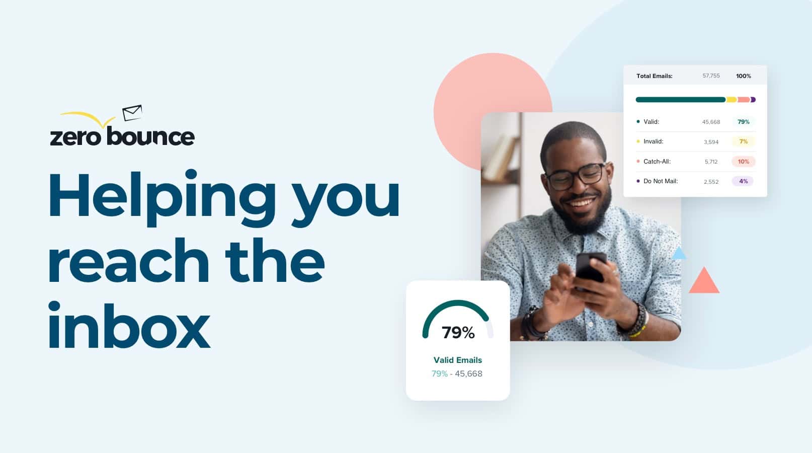 ZeroBounce email verification platform with AI scoring and deliverability toolkit