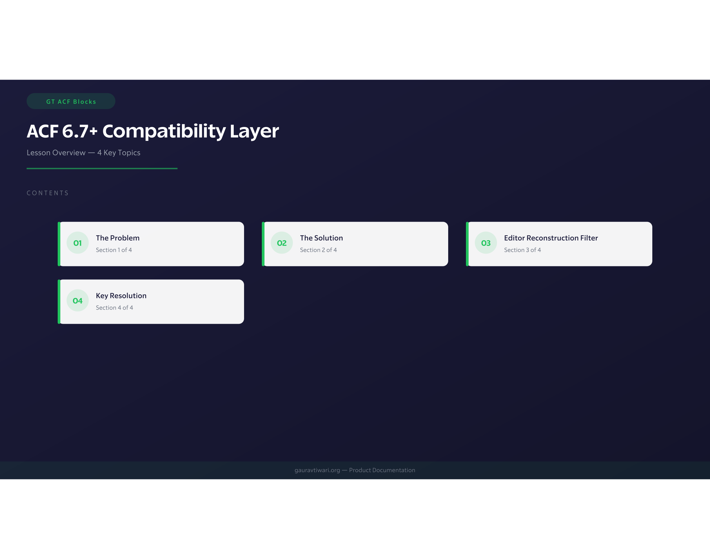 Acf 6 7 Compatibility Layer 1