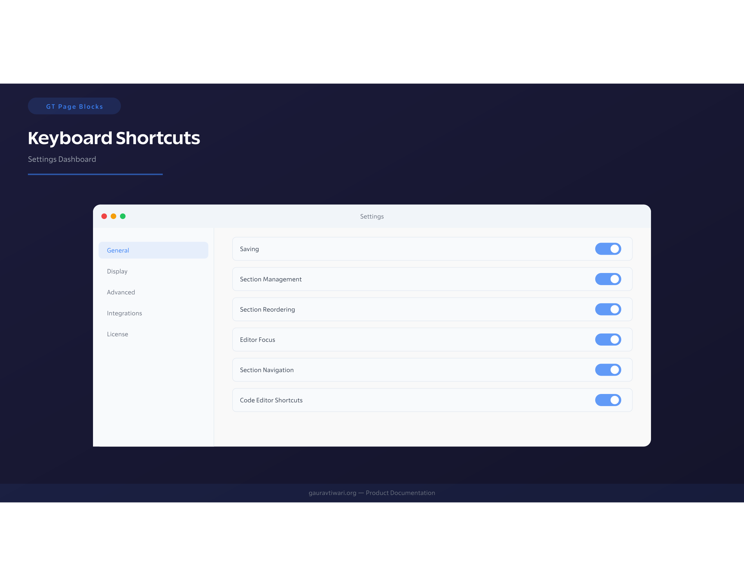 Keyboard Shortcuts 3