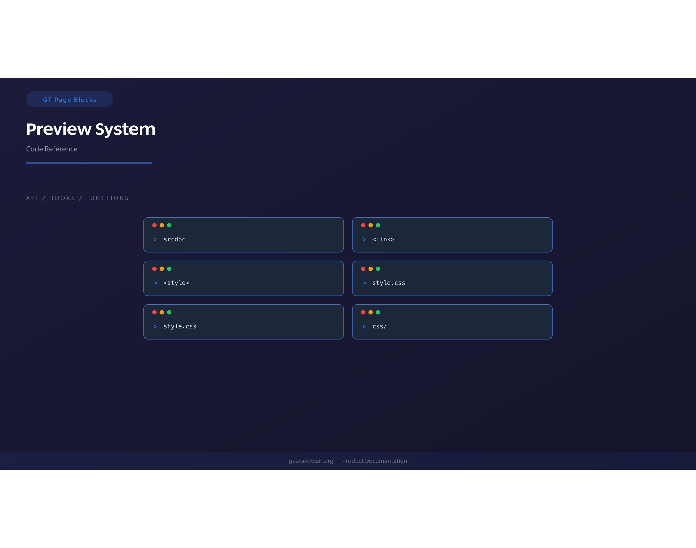 Preview System 2