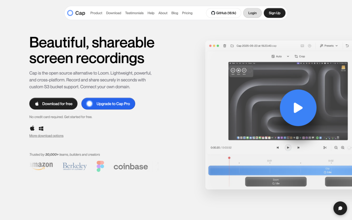 Cap Screen Recorder GIF Export