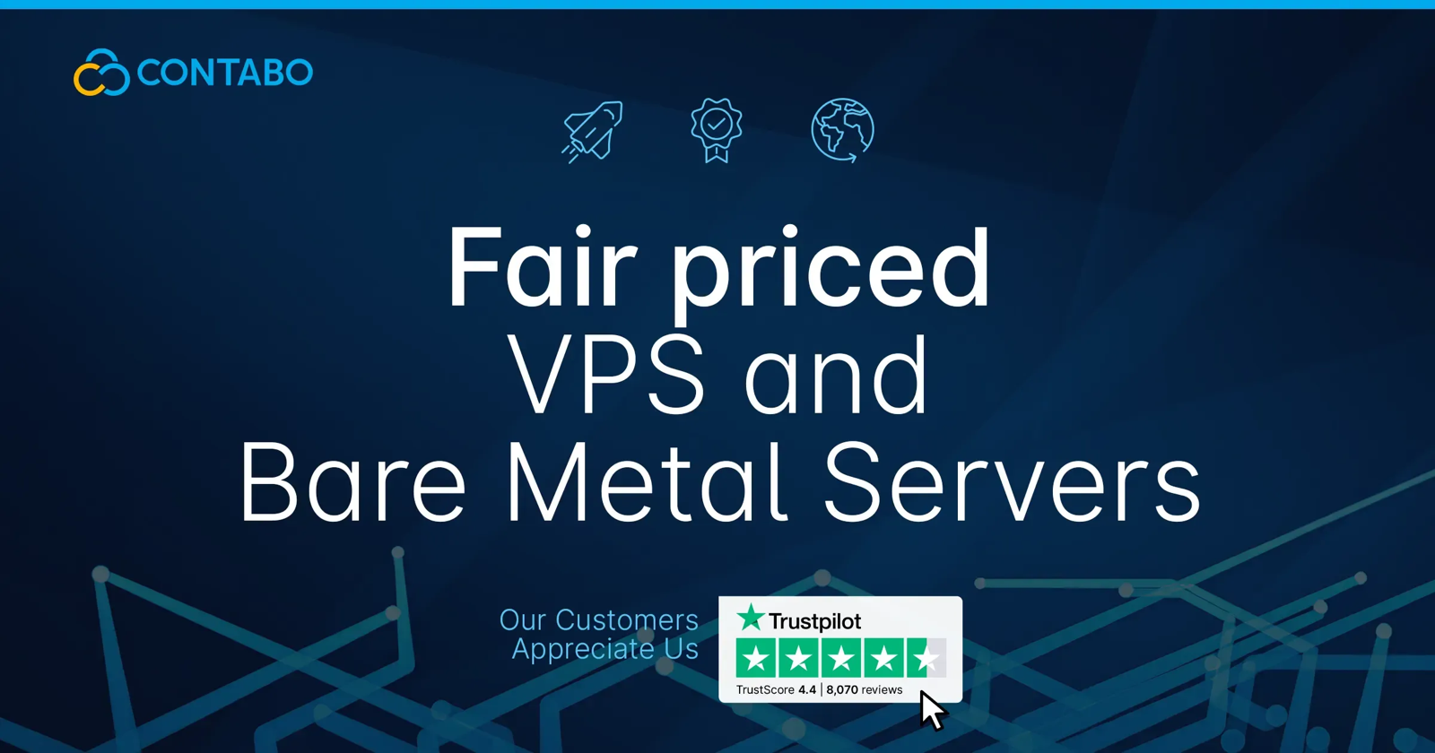 Contabo best-priced VPS and bare metal hosting