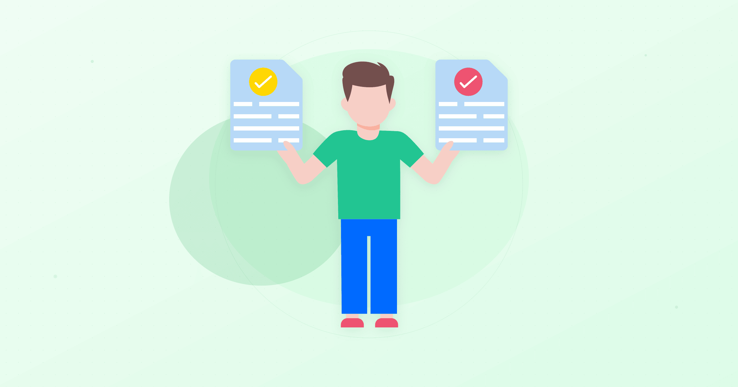 Student comparing online course options and certifications for distance learning