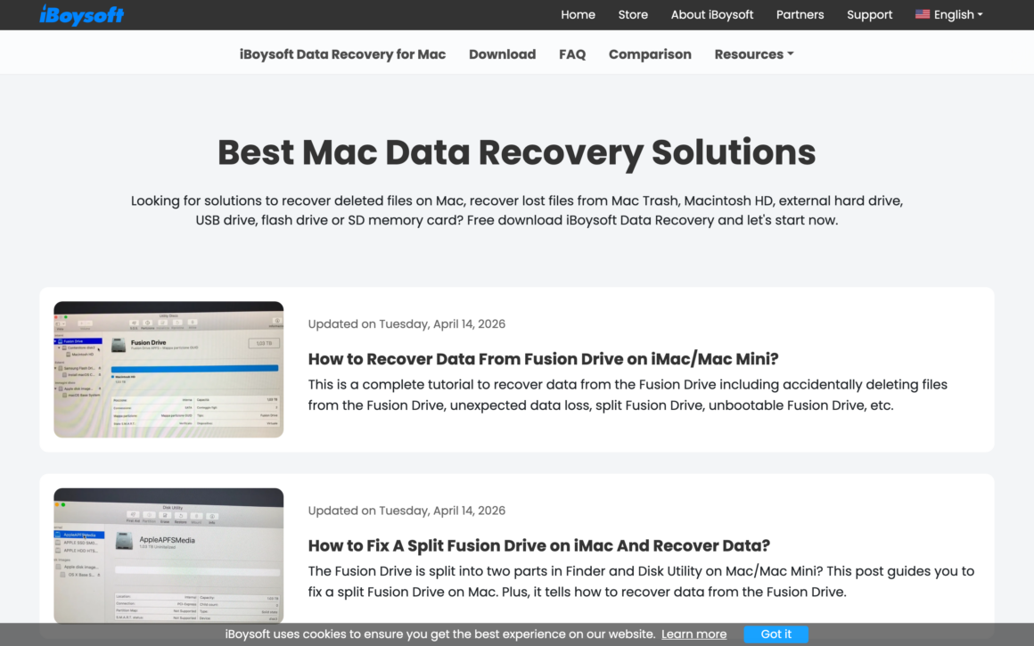 iBoysoft Data Recovery for Mac