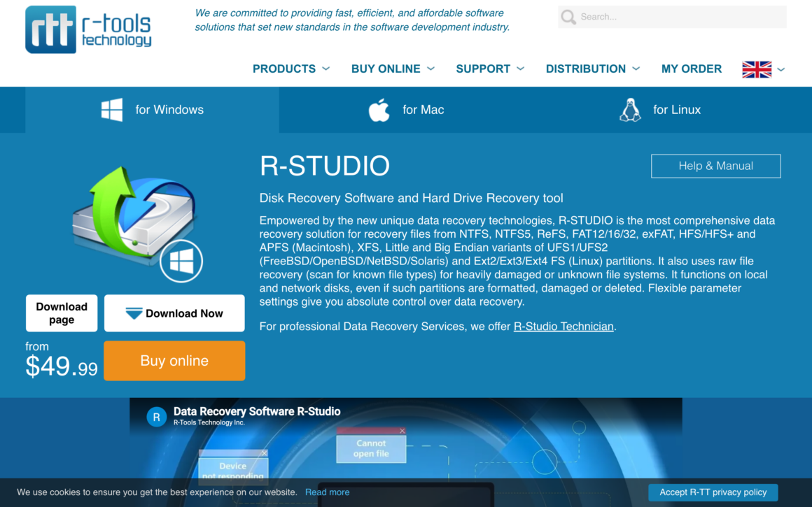 R-Studio Professional Recovery