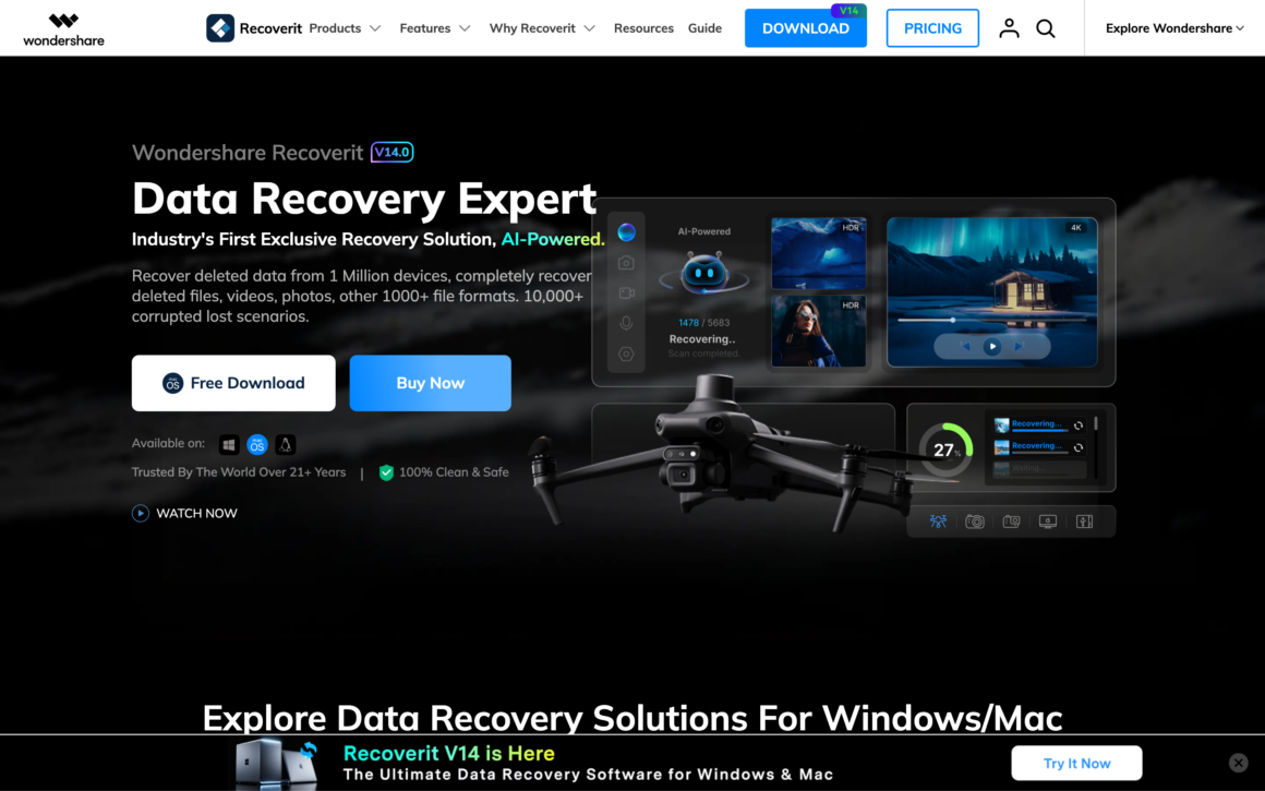 Wondershare Recoverit