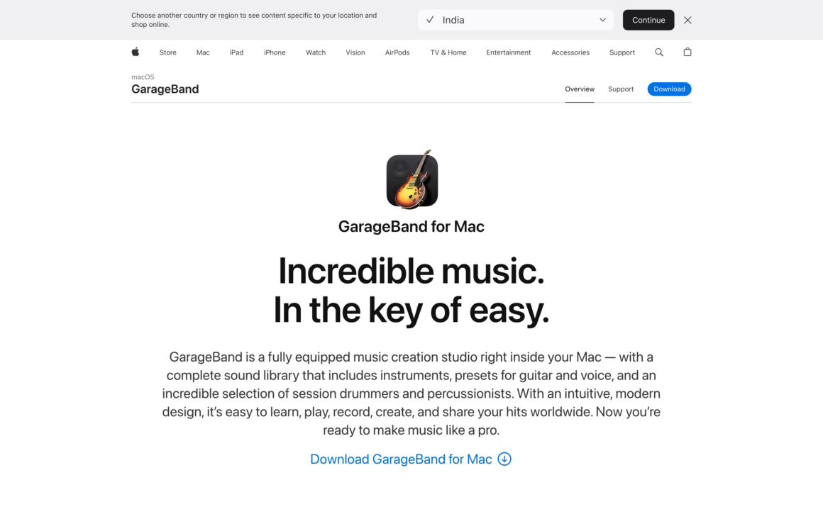 GarageBand Mac Podcast Recording