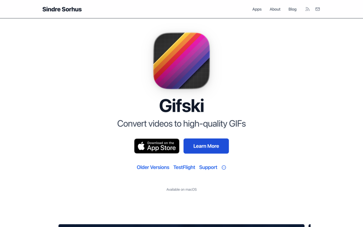 Gifski Video to GIF Converter