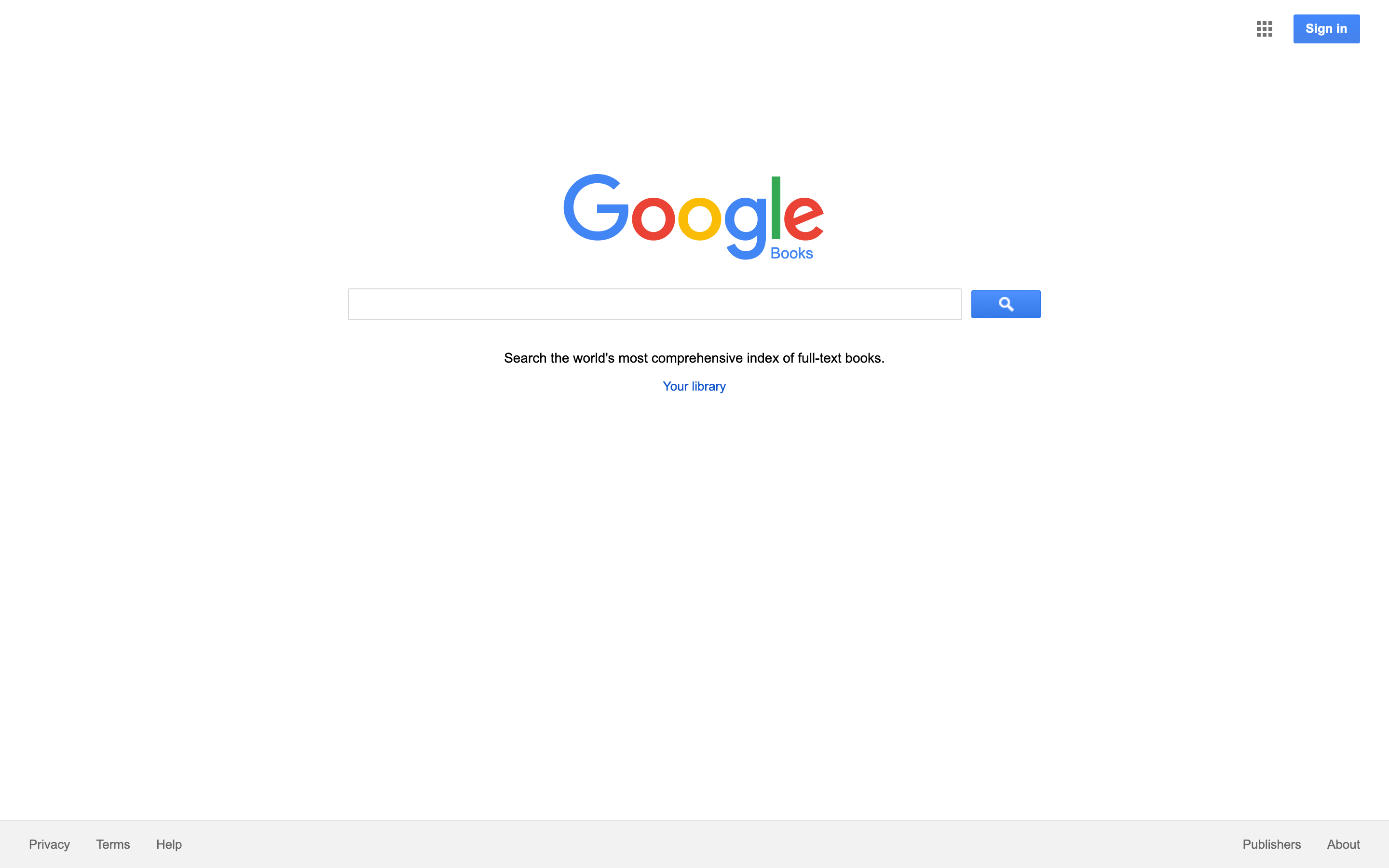 Google Books — free online library search across 40 million titles