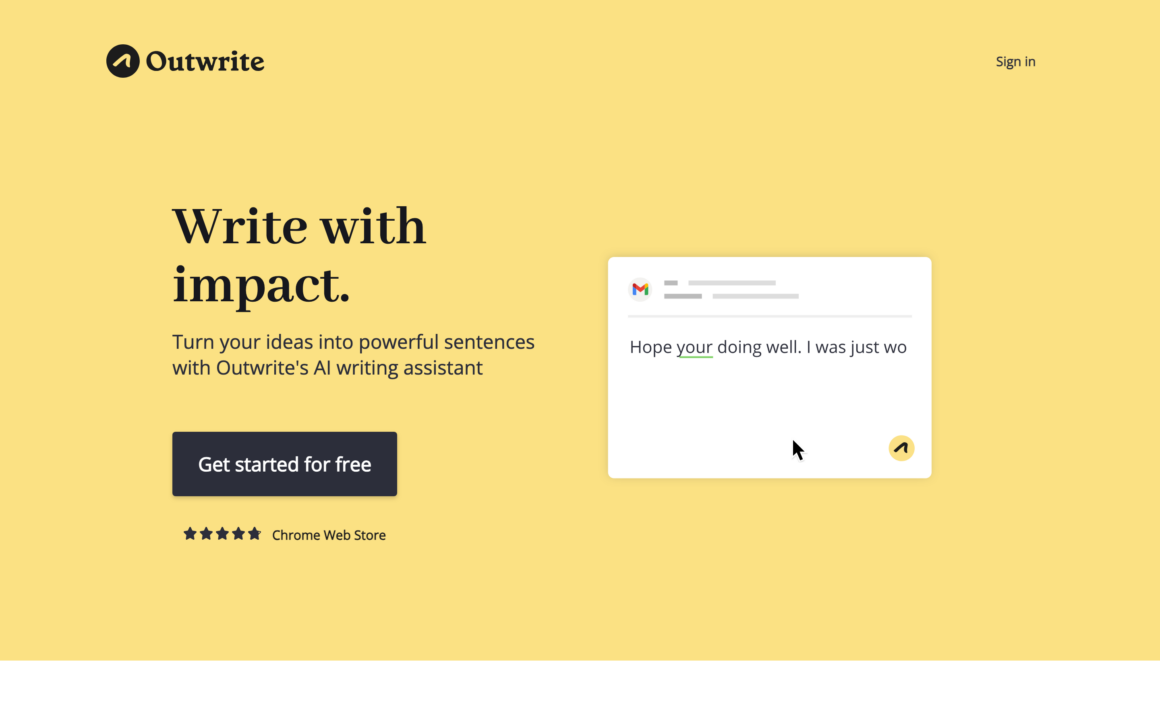 Outwrite Writing Assistant