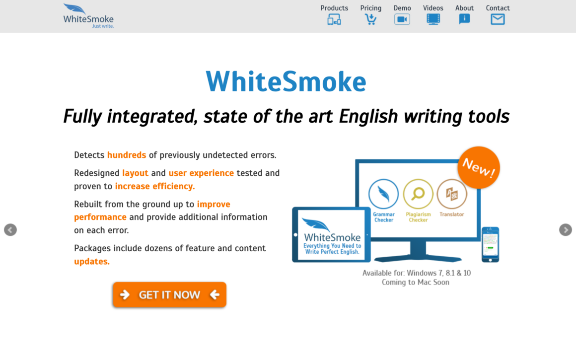 WhiteSmoke Business Writing Checker