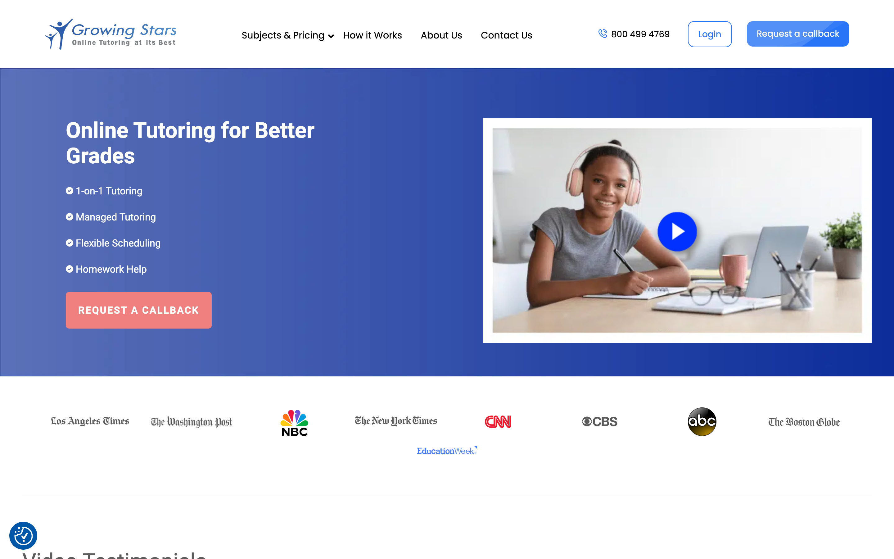 Growing Stars — online tutoring jobs for K-12 students