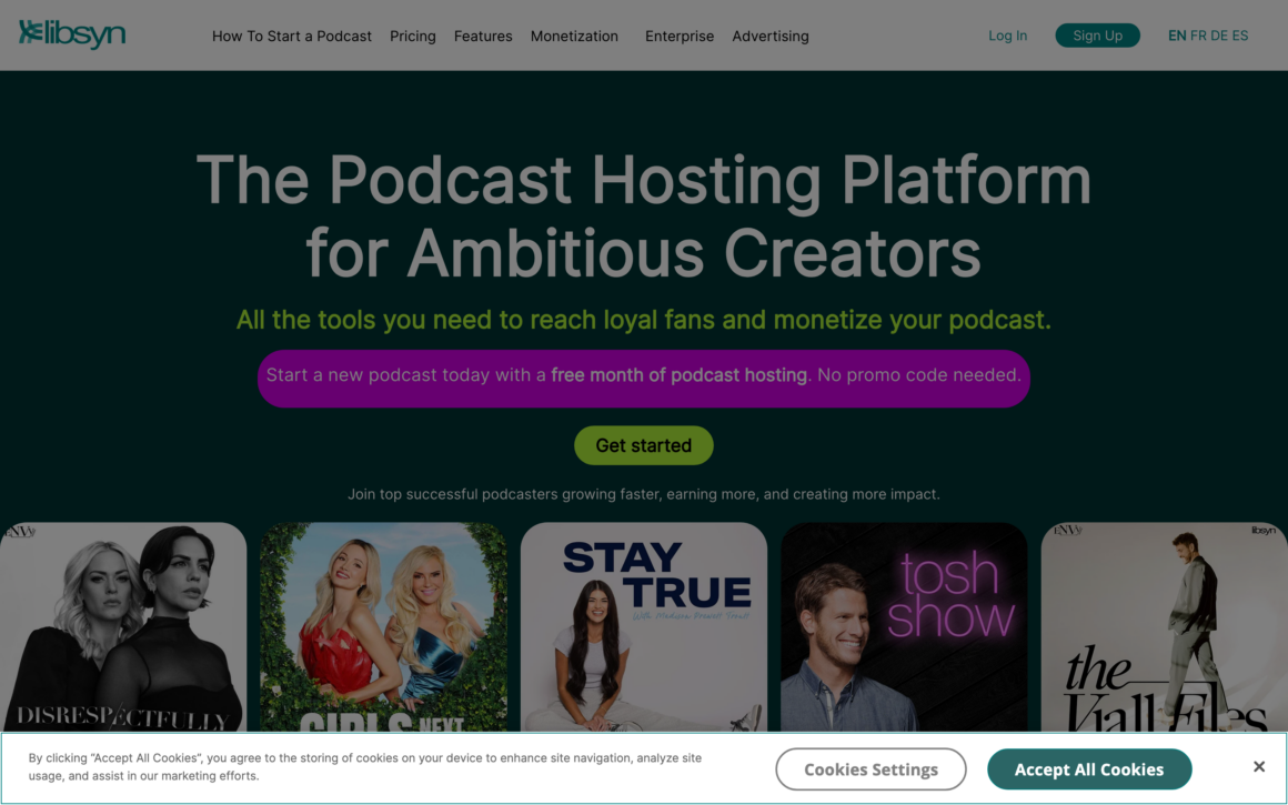 Libsyn Podcast Hosting