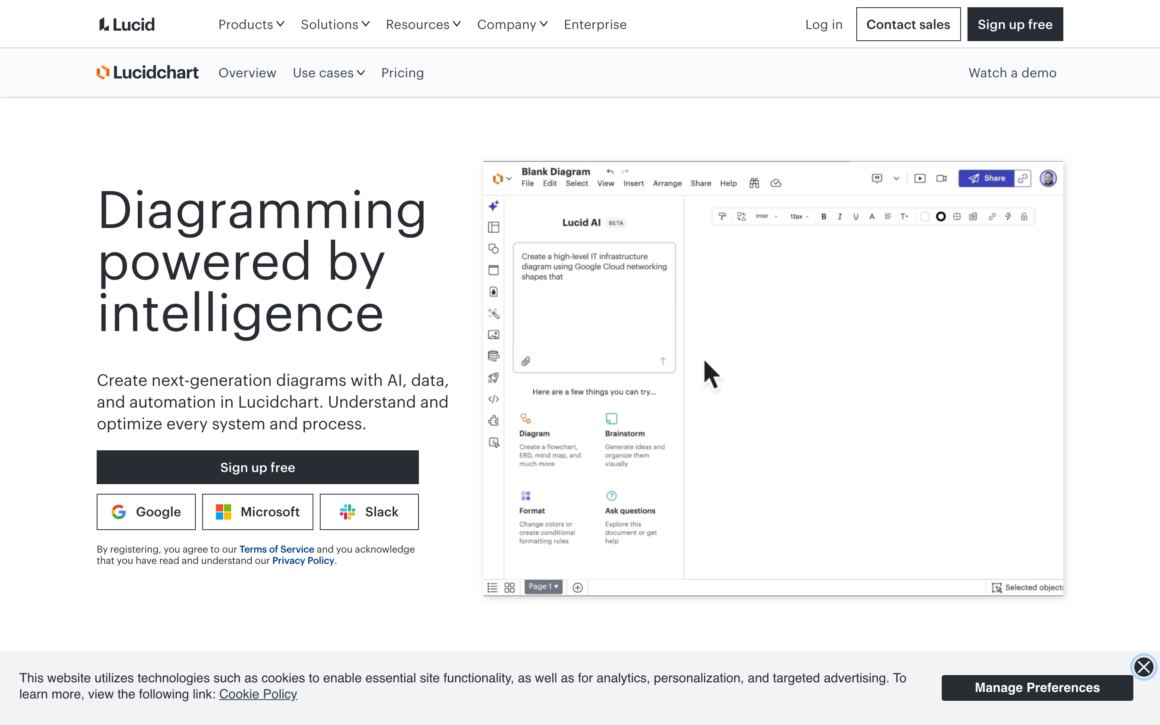 Lucidchart Diagrams and Mind Maps