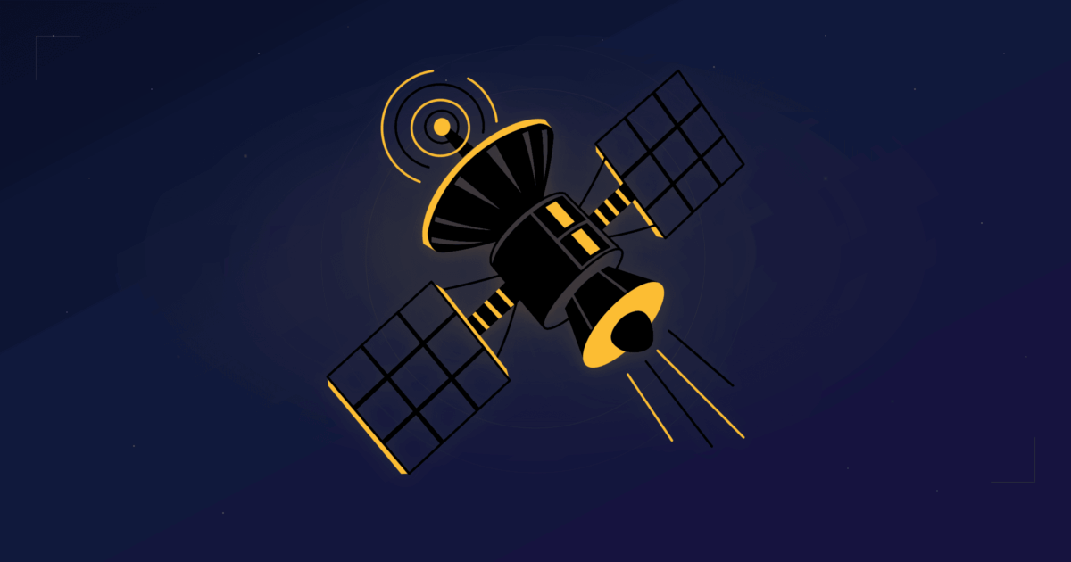 NVIDIA AI satellite orbiting Earth with solar panels and GPU hardware in space