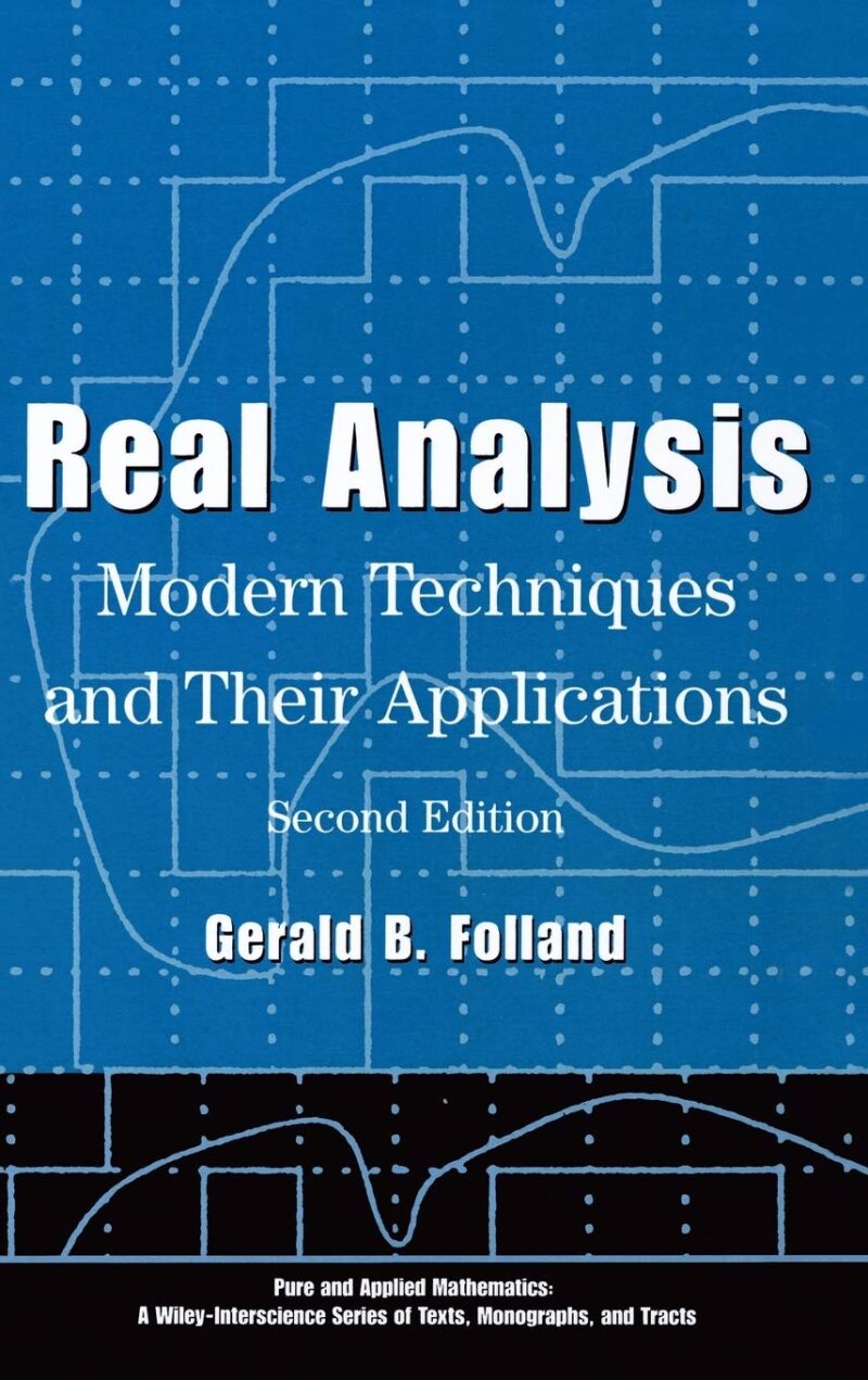 Real Analysis: Modern Techniques and Their Applications by Folland book cover