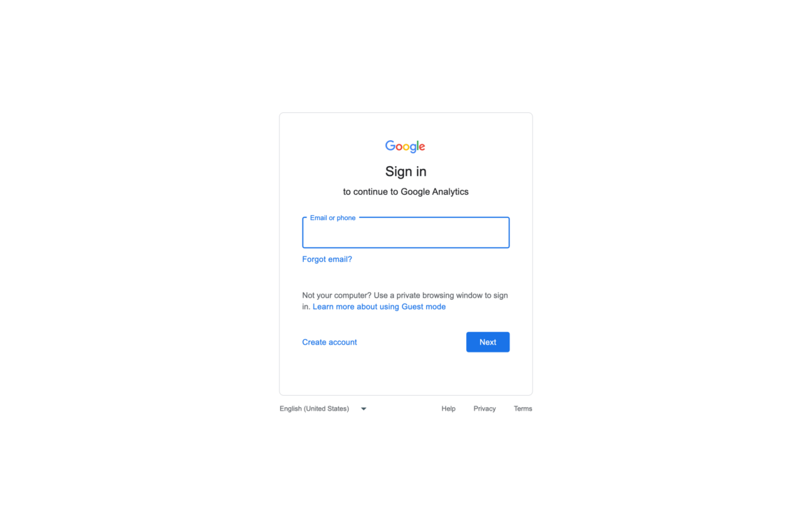 Google Analytics GA4