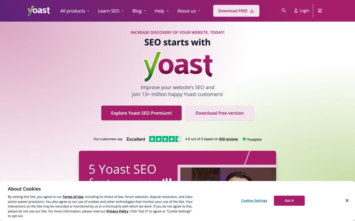 Yoast SEO WordPress Plugin