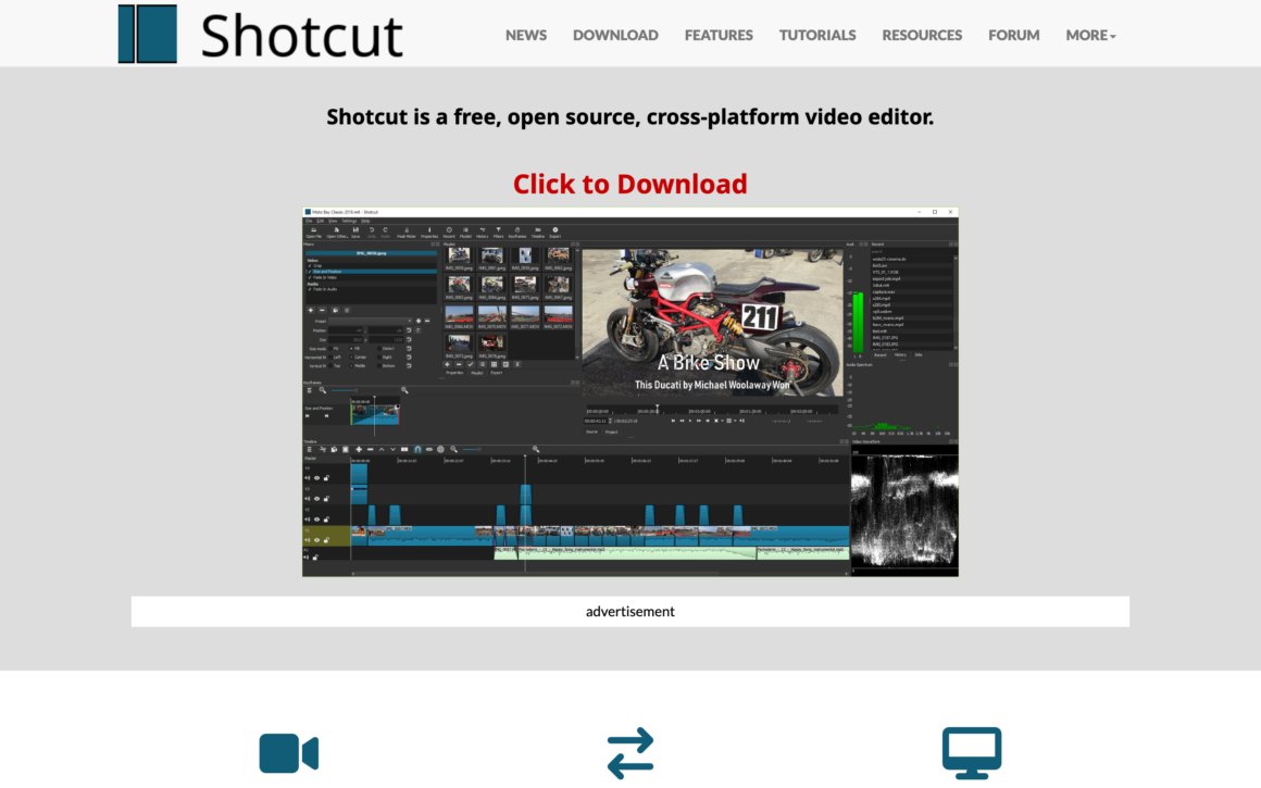 Shotcut Free Video Editor