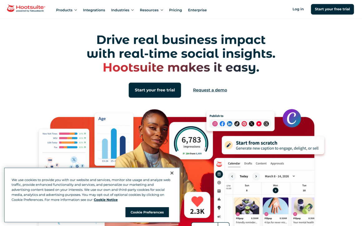 Hootsuite Social Media Management
