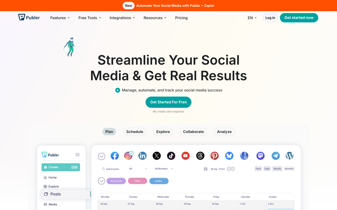 Publer Budget Social Scheduler