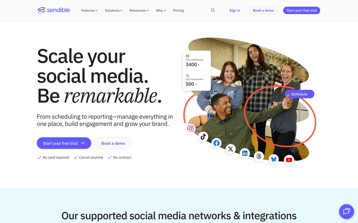 Sendible Agency Platform