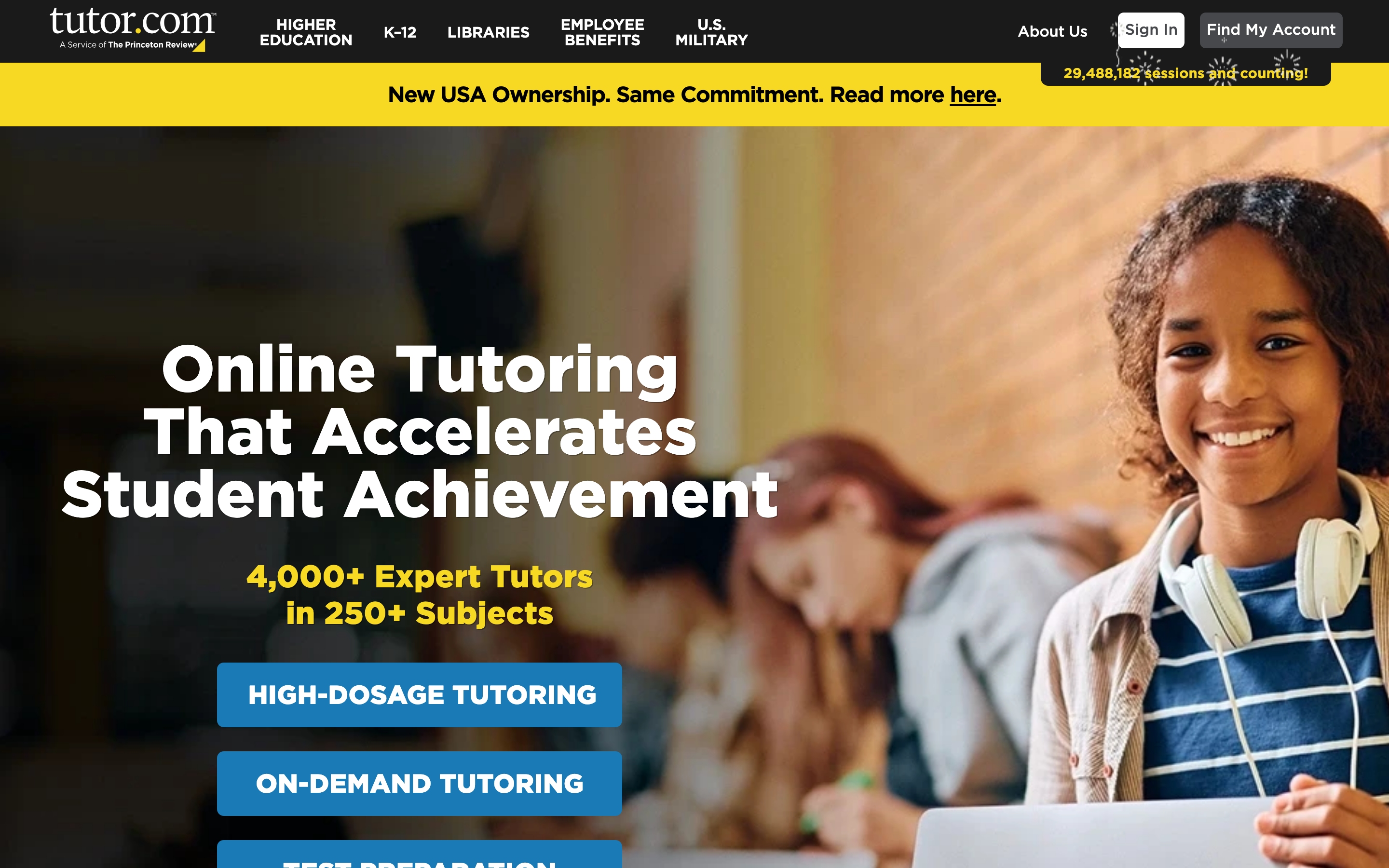 Tutor.com — Princeton Review owned online tutoring platform